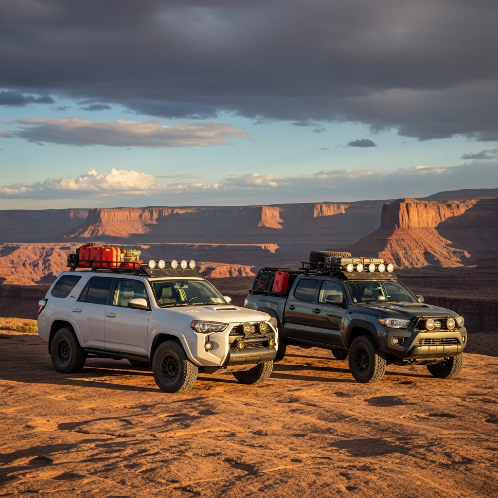 4Runner vs Tacoma for Overlanding — Which One After 2026
