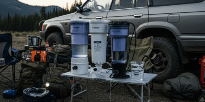 Best Portable Water Filter for Overlanding Gravity, Pump, and UV Compared