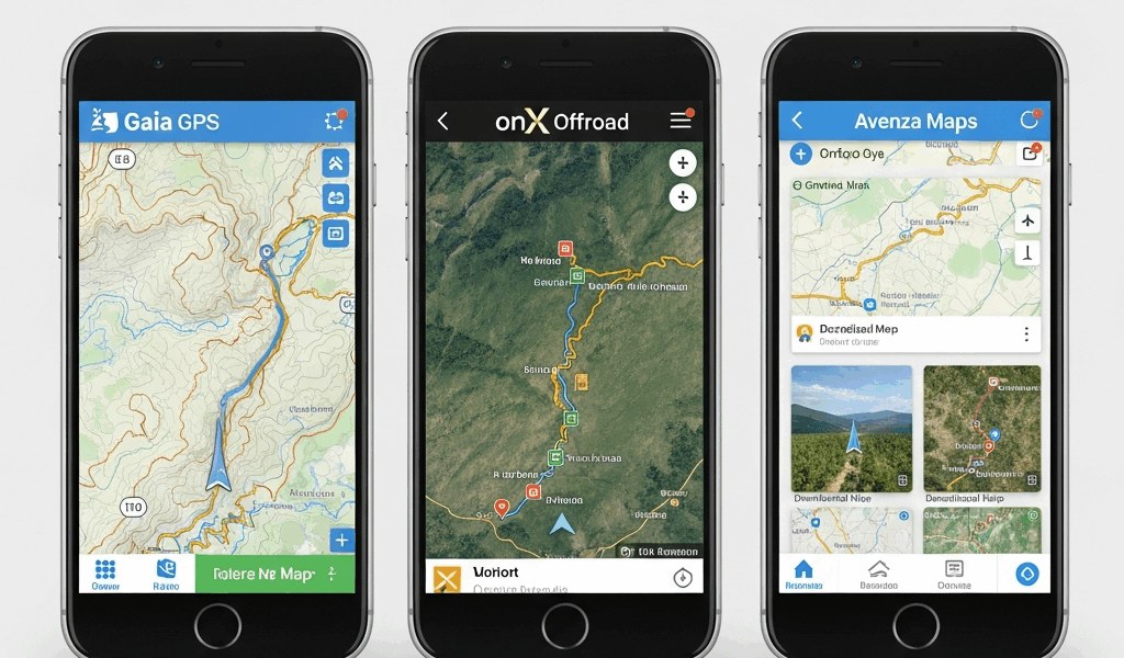Professional photograph related to: Gaia GPS vs onX Offroad vs Avenza — Which Navigation App Is Righ